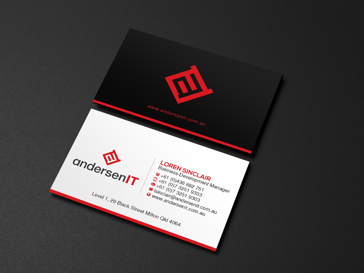 Business Card Design by Creations Box 2015 for QFA | Design #18655367