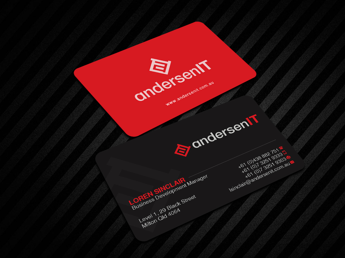 Design de Carte de Visite par Creations Box 2015 pour QFA | Design #18815829