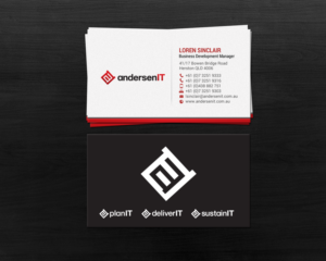 Business Card Design by chandrayaan.creative for QFA | Design: #18641271