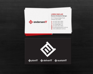 Business Card Design by chandrayaan.creative for QFA | Design: #18641273