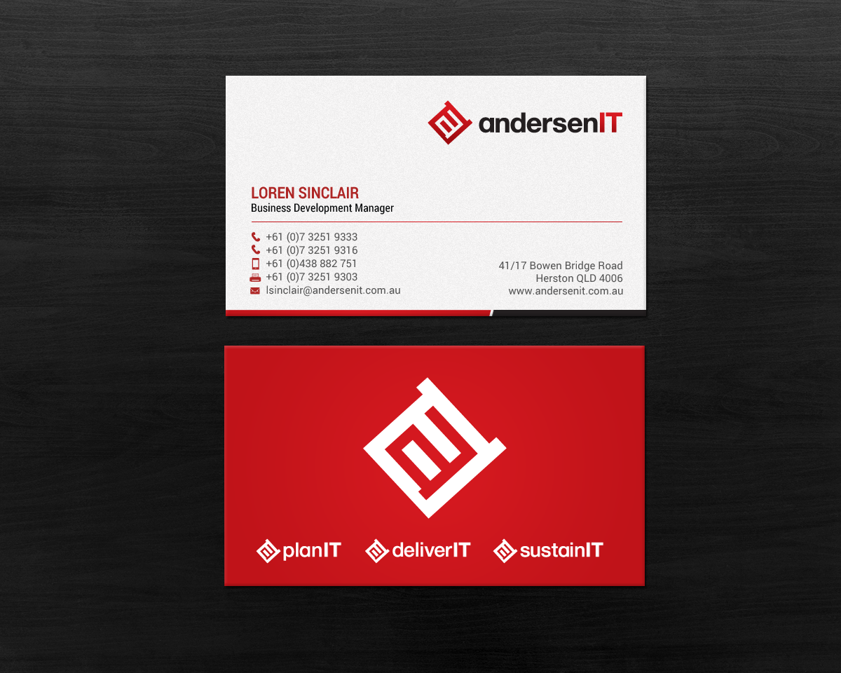Business Card Design by chandrayaan.creative for QFA | Design #18641280