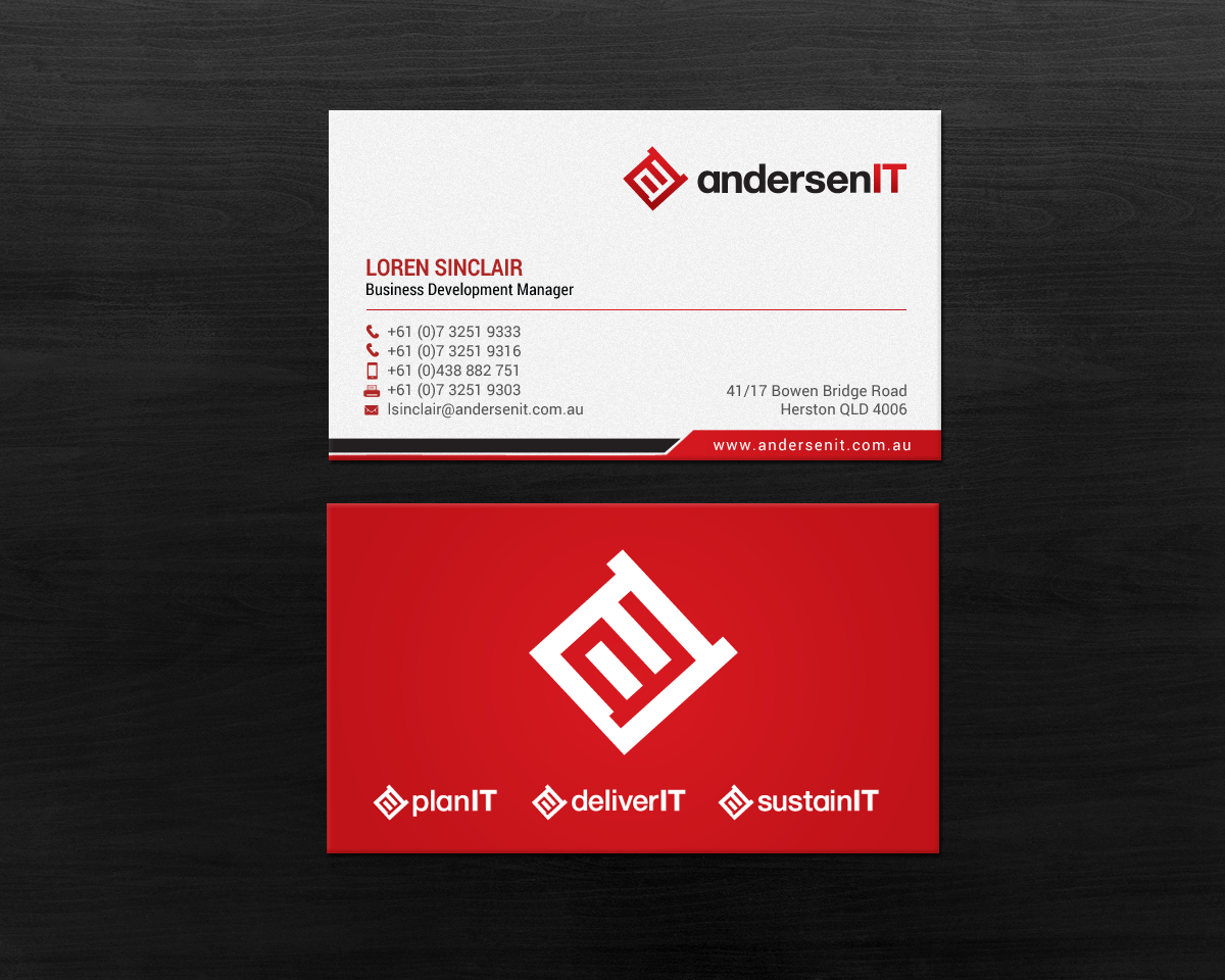 Business Card Design by chandrayaan.creative for QFA | Design #18641281