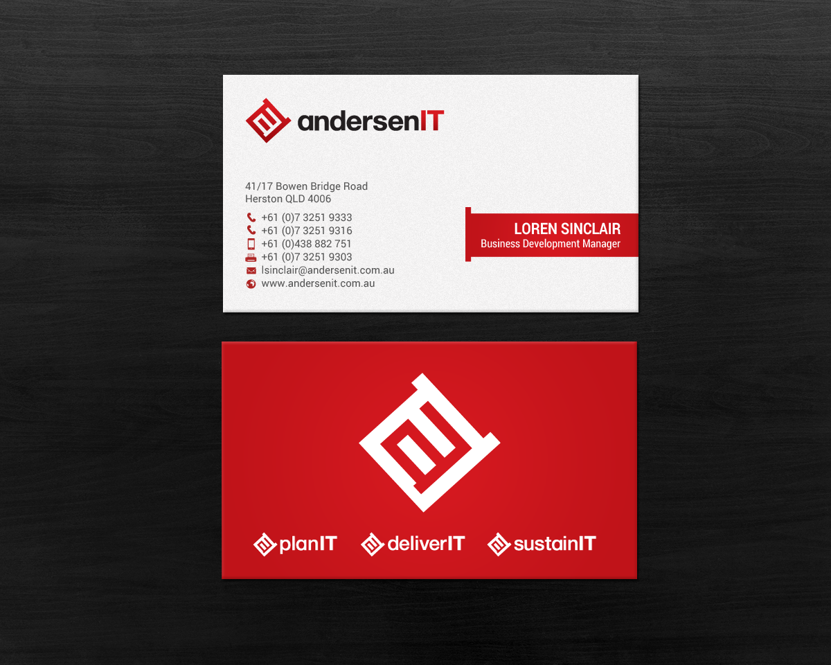 Business Card Design by chandrayaan.creative for QFA | Design #18641282