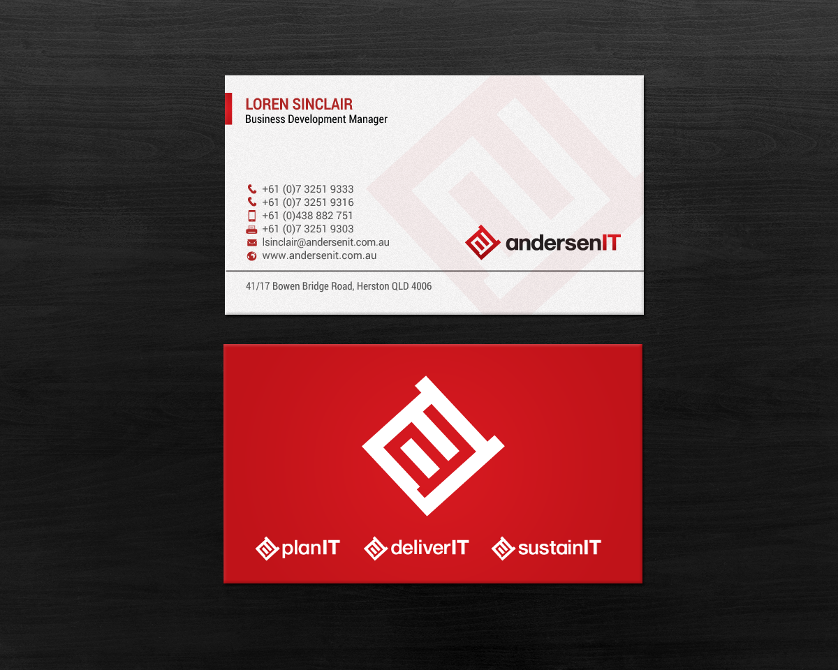 Business Card Design by chandrayaan.creative for QFA | Design #18641283
