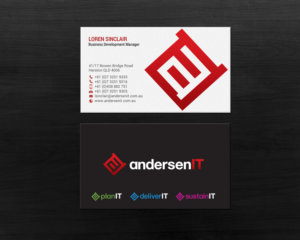 Business Card Design by chandrayaan.creative for QFA | Design: #18641287