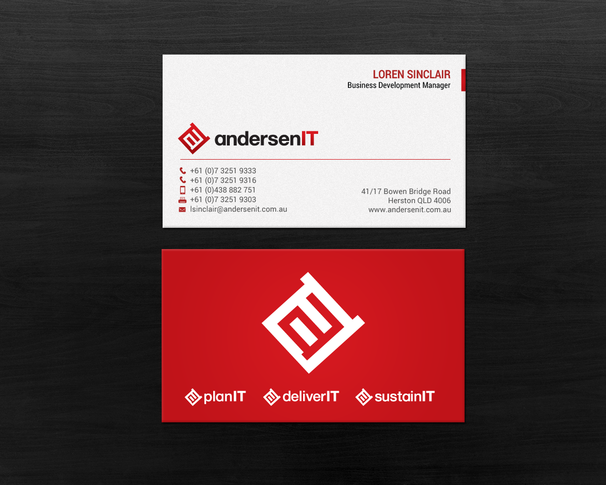 Business Card Design by chandrayaan.creative for QFA | Design #18641289