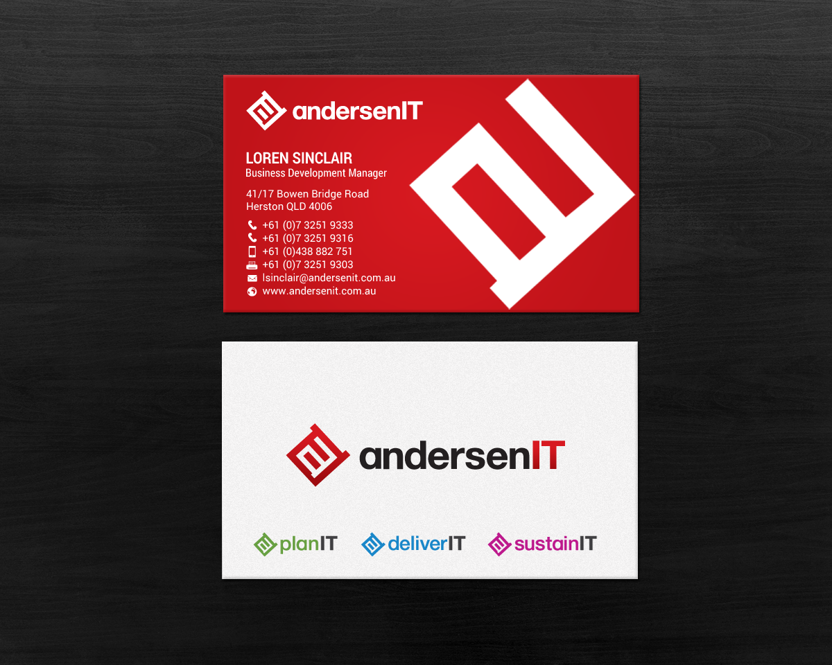 Business Card Design by chandrayaan.creative for QFA | Design #18641291
