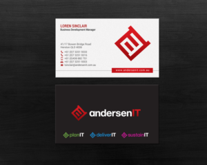 Business Card Design by chandrayaan.creative for QFA | Design: #18641293