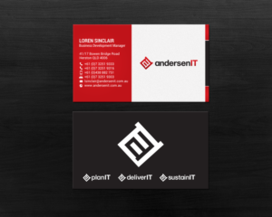Business Card Design by chandrayaan.creative for QFA | Design: #18642763