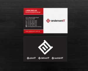Business Card Design by chandrayaan.creative for QFA | Design: #18642766