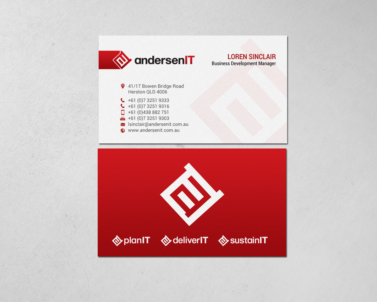 Business Card Design by chandrayaan.creative for QFA | Design #18642826