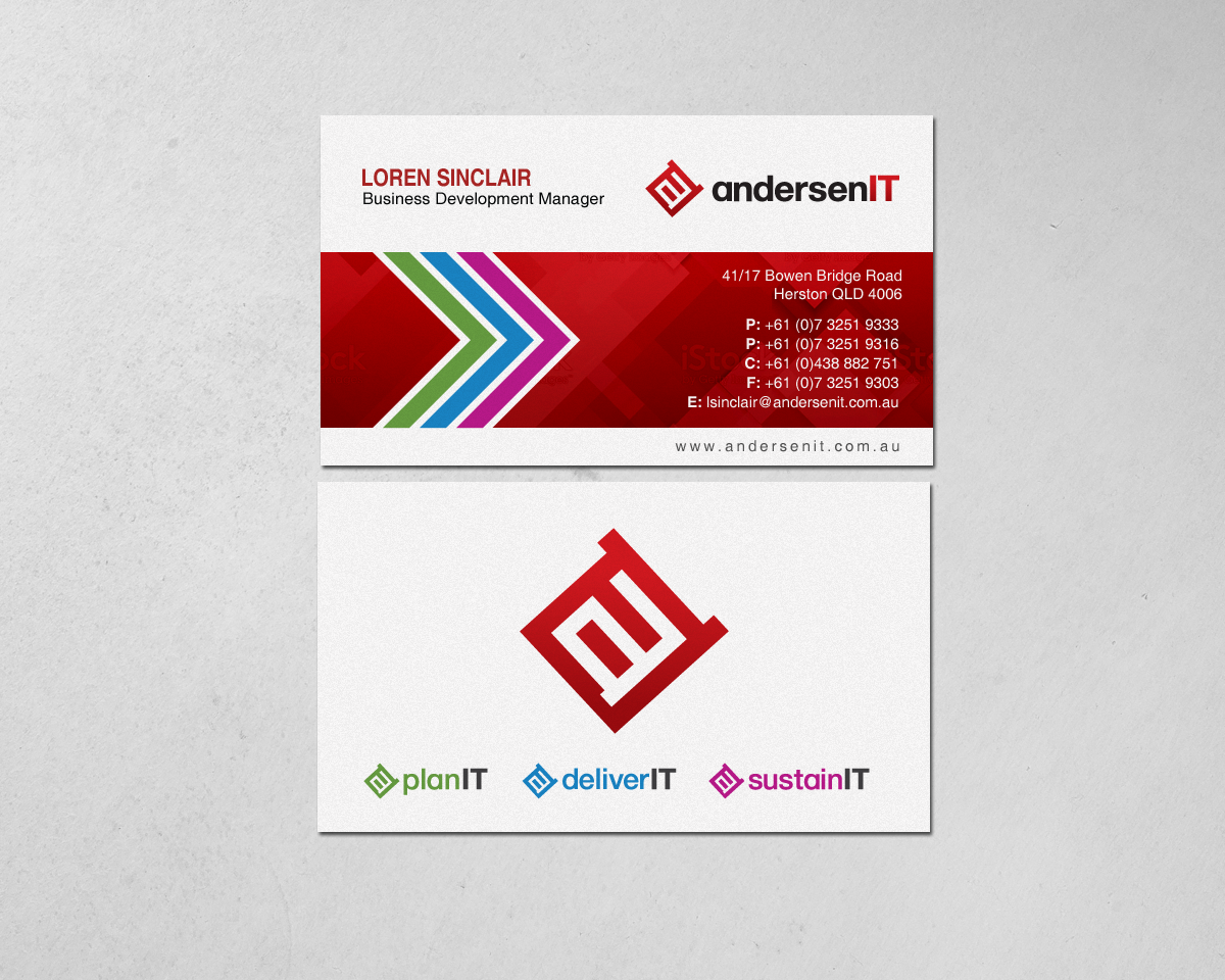 Business Card Design by chandrayaan.creative for QFA | Design #18649949