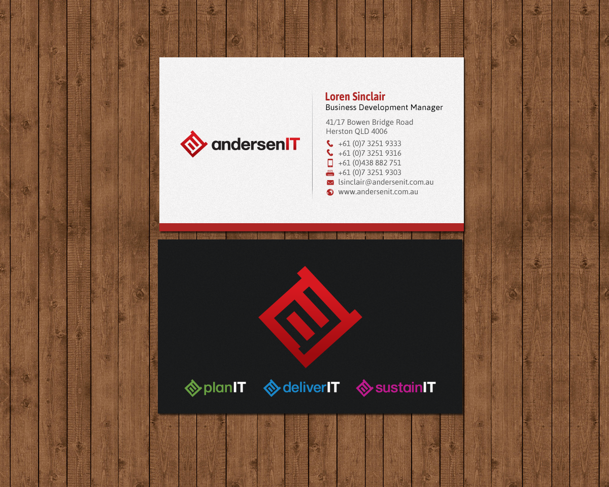 Business Card Design by chandrayaan.creative for QFA | Design #18649966