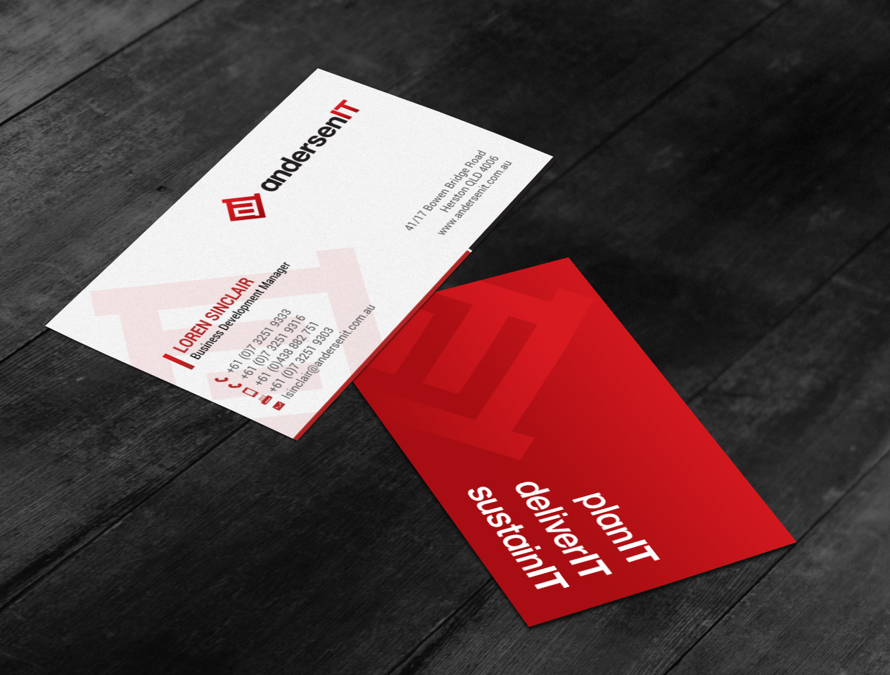 Business Card Design by chandrayaan.creative for QFA | Design #18649967