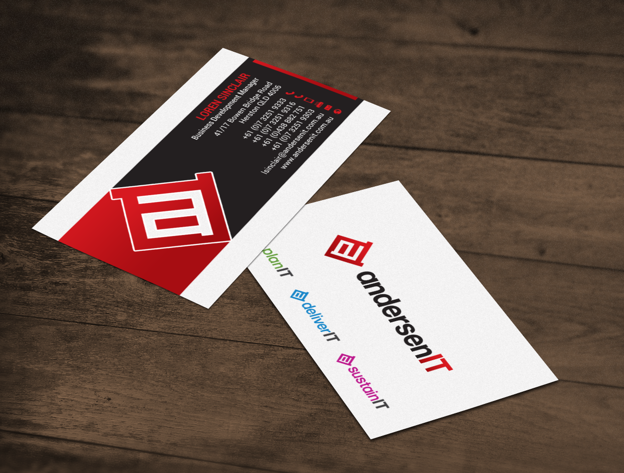 Business Card Design by chandrayaan.creative for QFA | Design #18649970