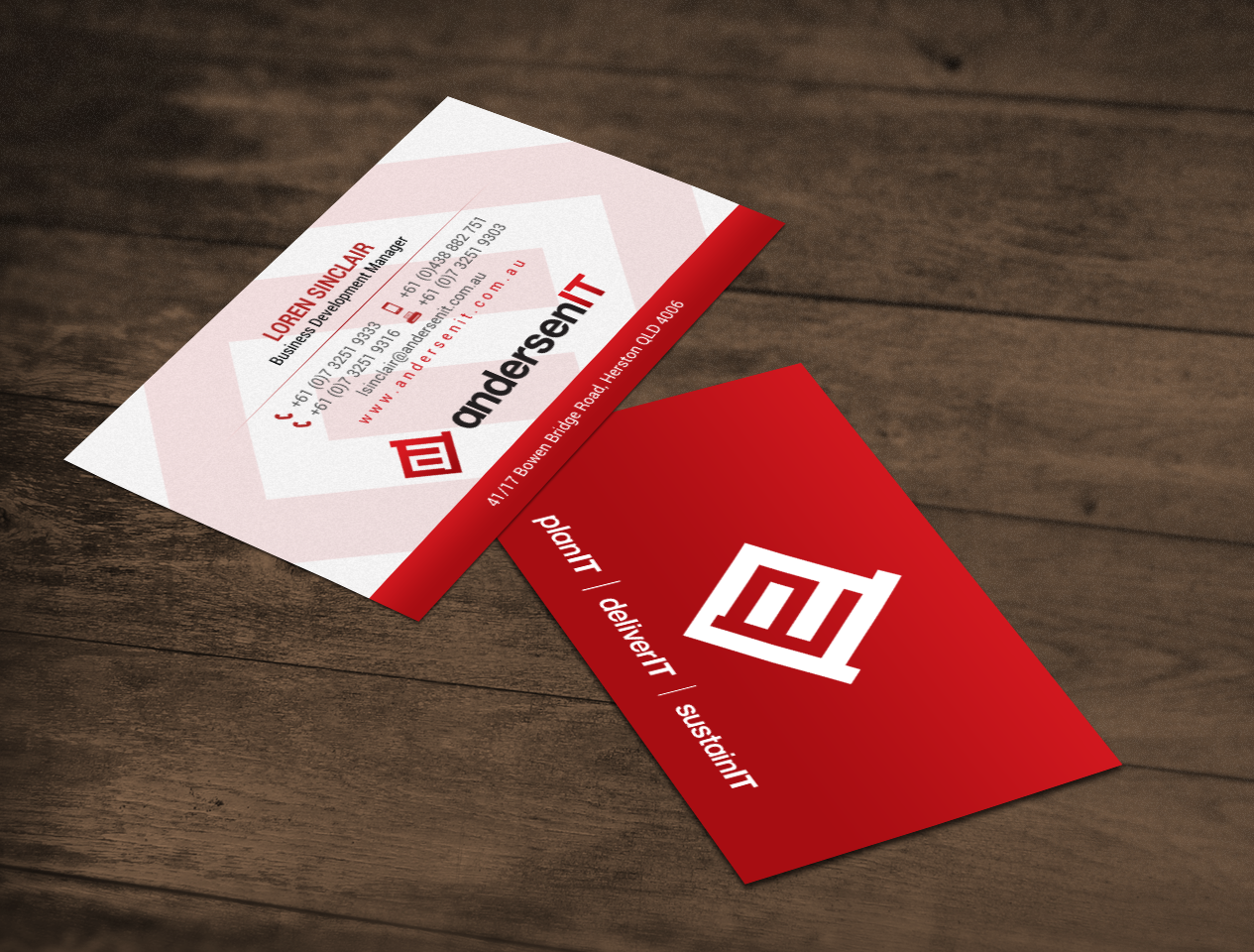 Business Card Design by chandrayaan.creative for QFA | Design #18649974
