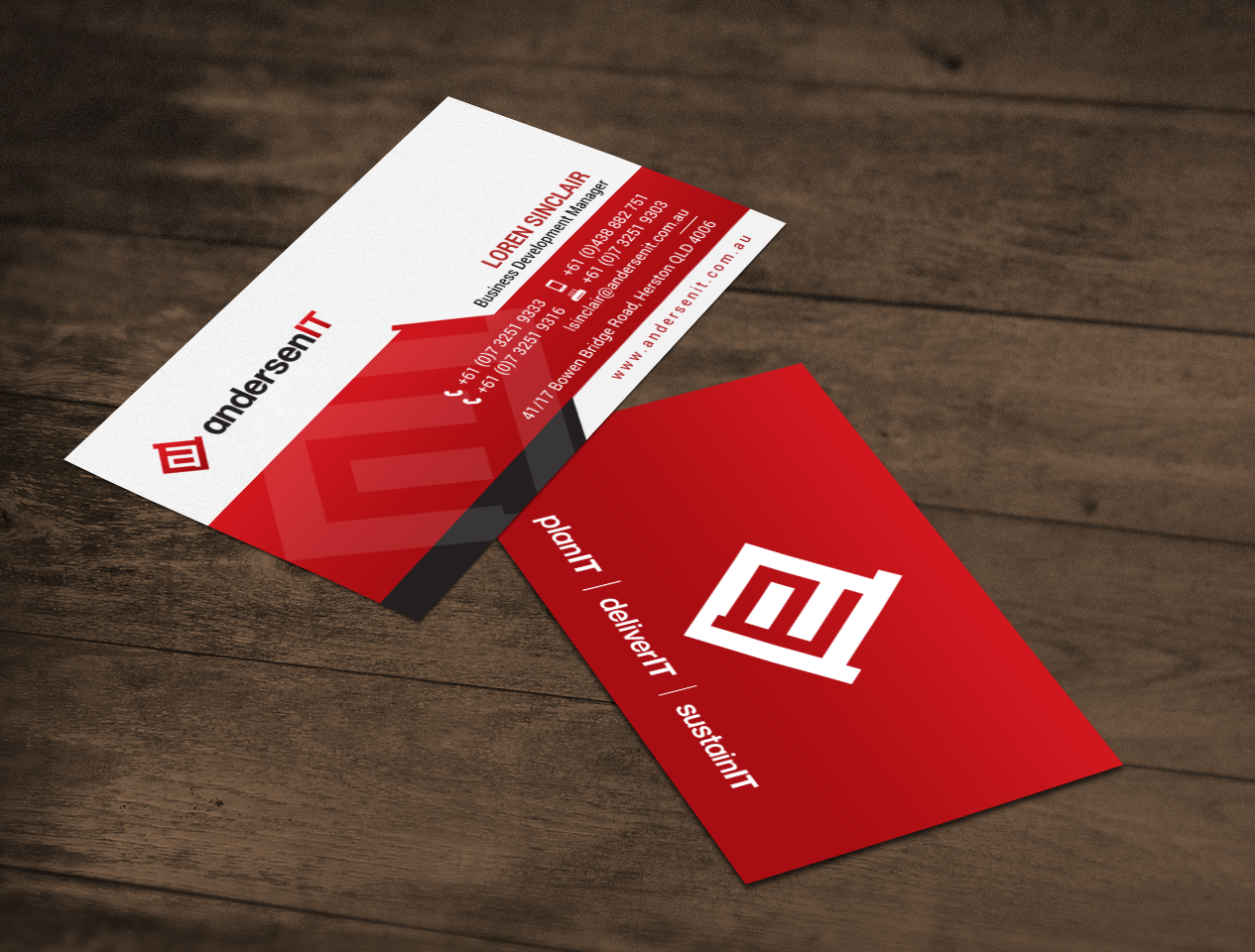 Business Card Design by chandrayaan.creative for QFA | Design #18651415