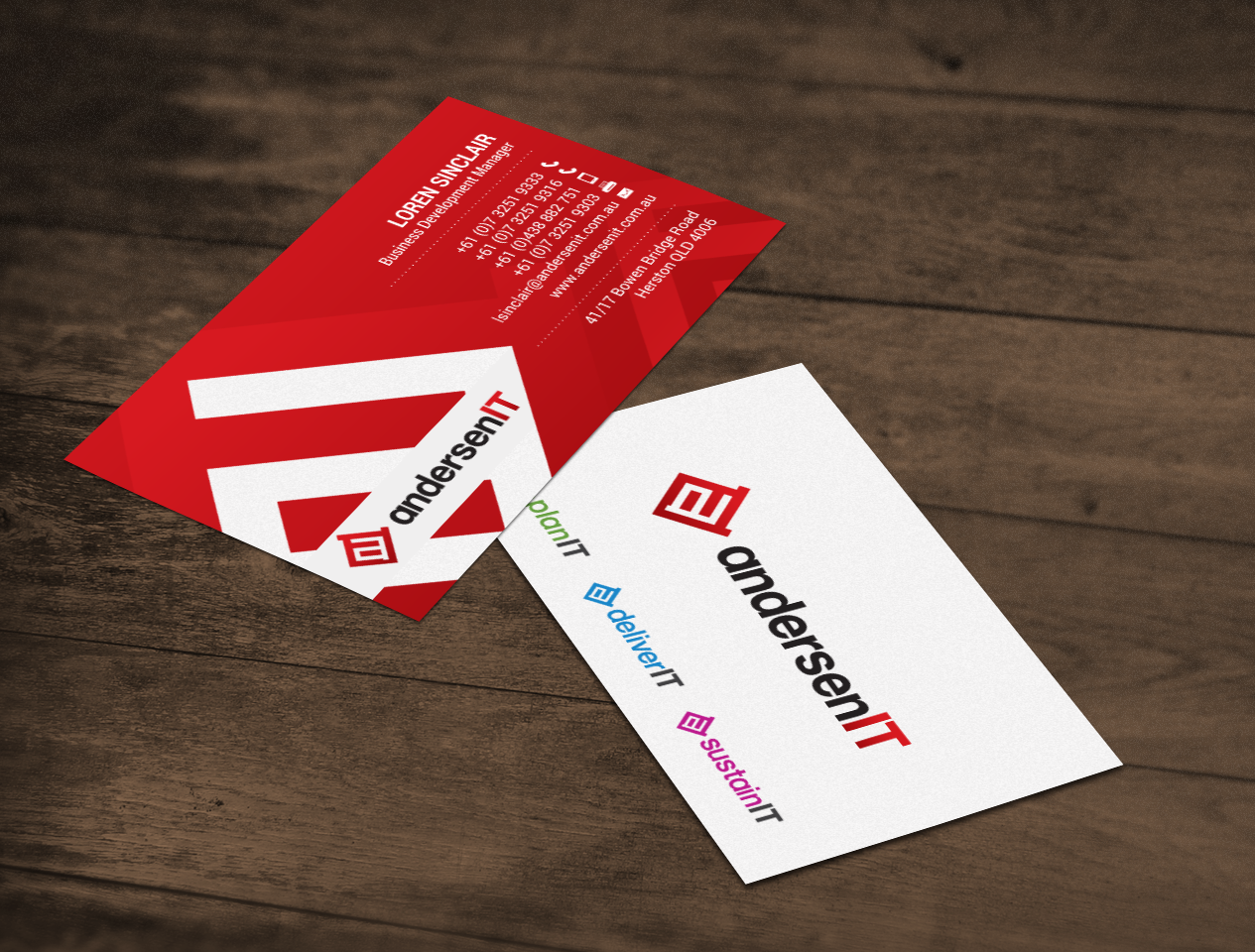 Business Card Design by chandrayaan.creative for QFA | Design #18651418