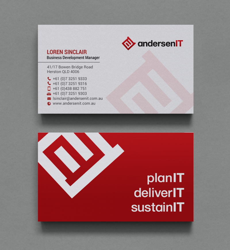 Business Card Design by chandrayaan.creative for QFA | Design #18651419