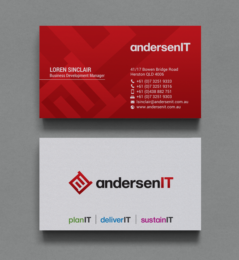 Business Card Design by chandrayaan.creative for QFA | Design #18651420