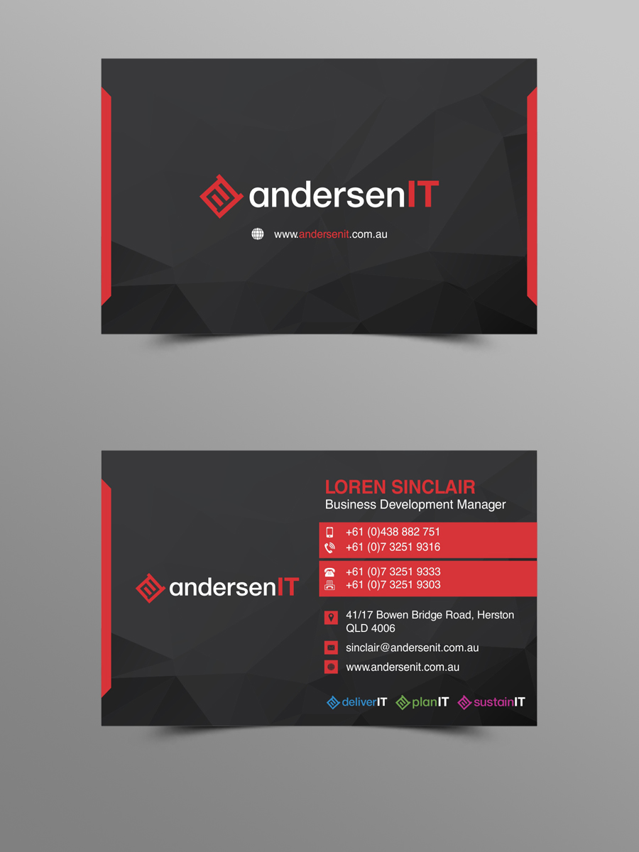 Business Card Design by creativespace.world for QFA | Design #18672604