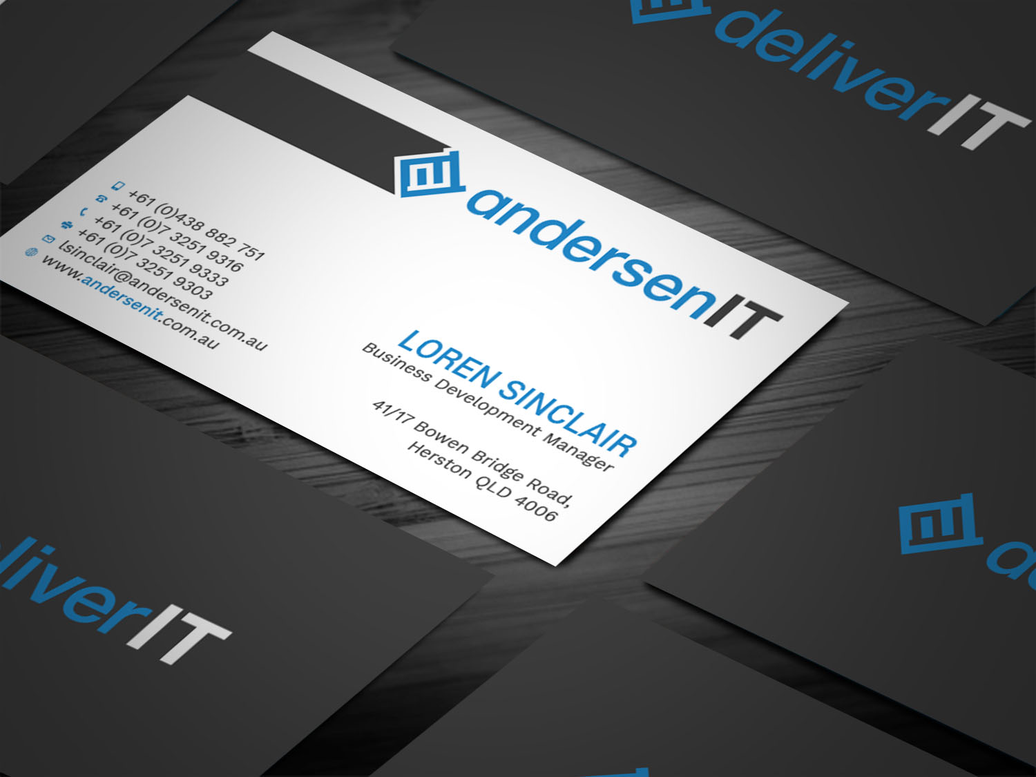Business Card Design by Tripti Ranjan Gain for QFA | Design #18637786