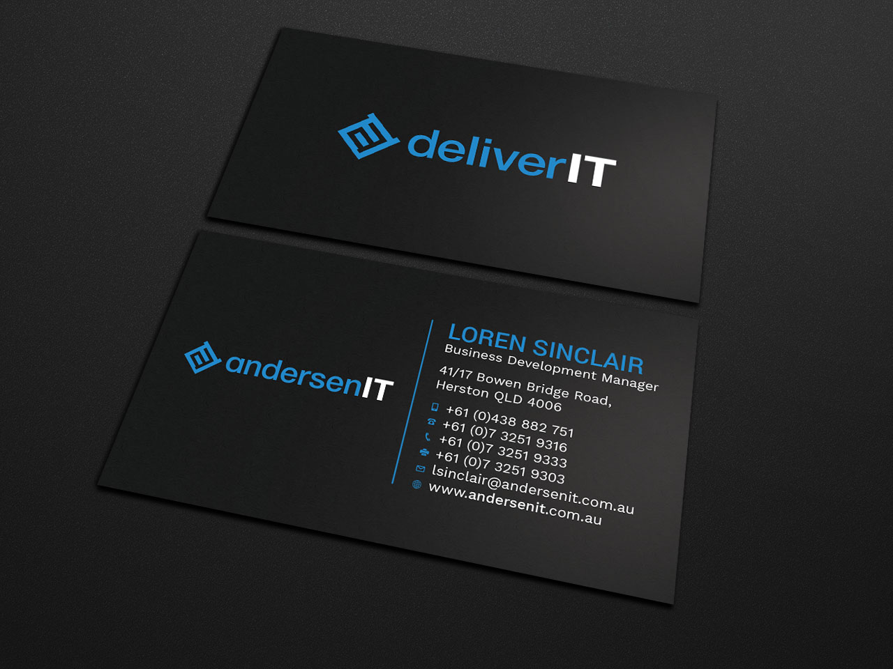 Business Card Design by Tripti Ranjan Gain for QFA | Design #18637788