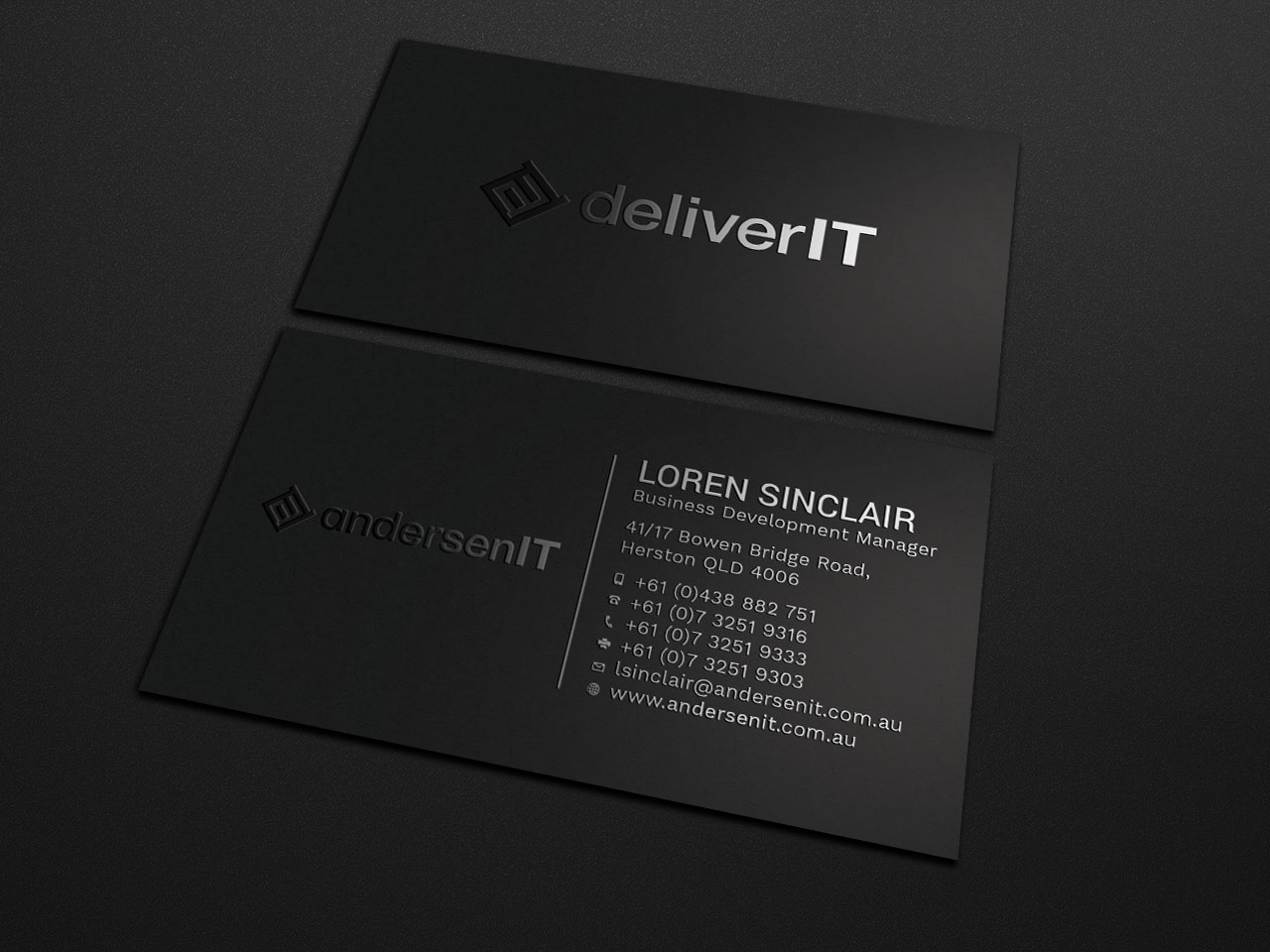 Business Card Design by Tripti Ranjan Gain for QFA | Design #18637790