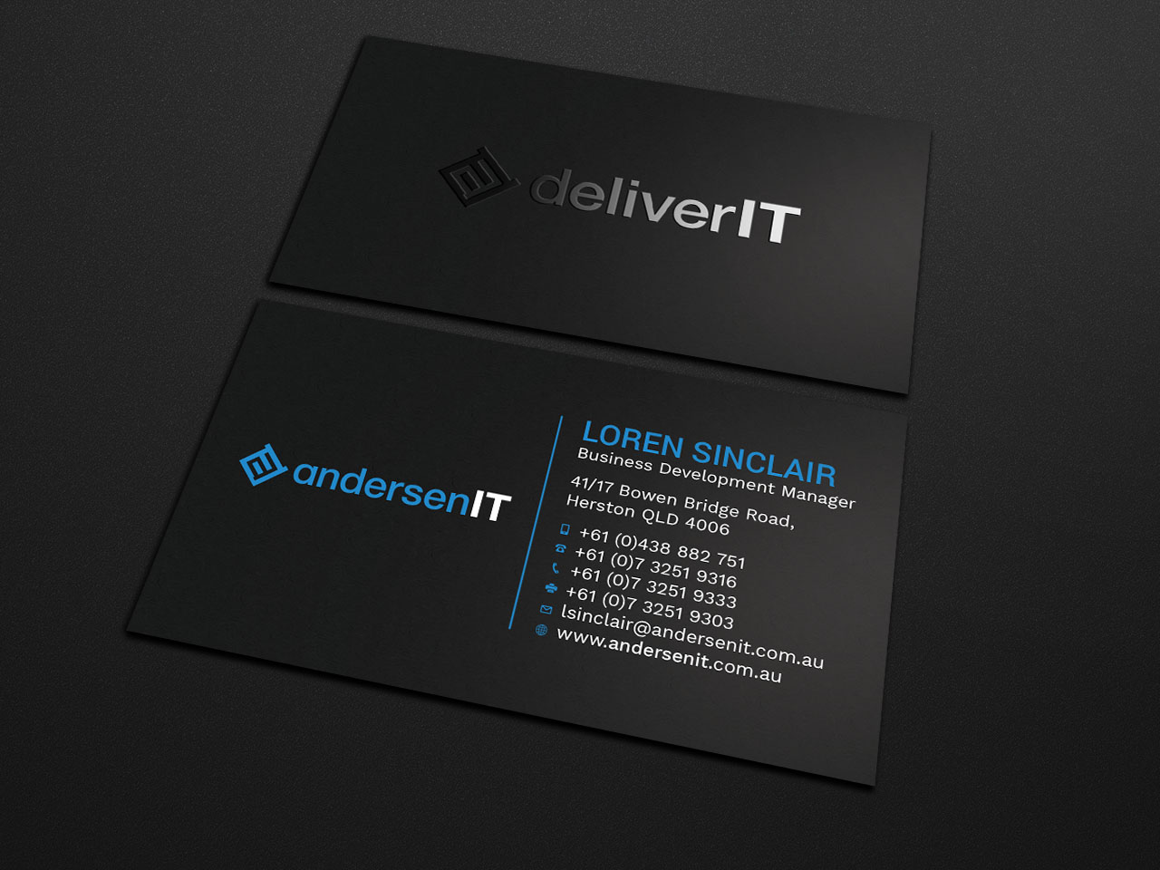 Business Card Design by Tripti Ranjan Gain for QFA | Design #18637791
