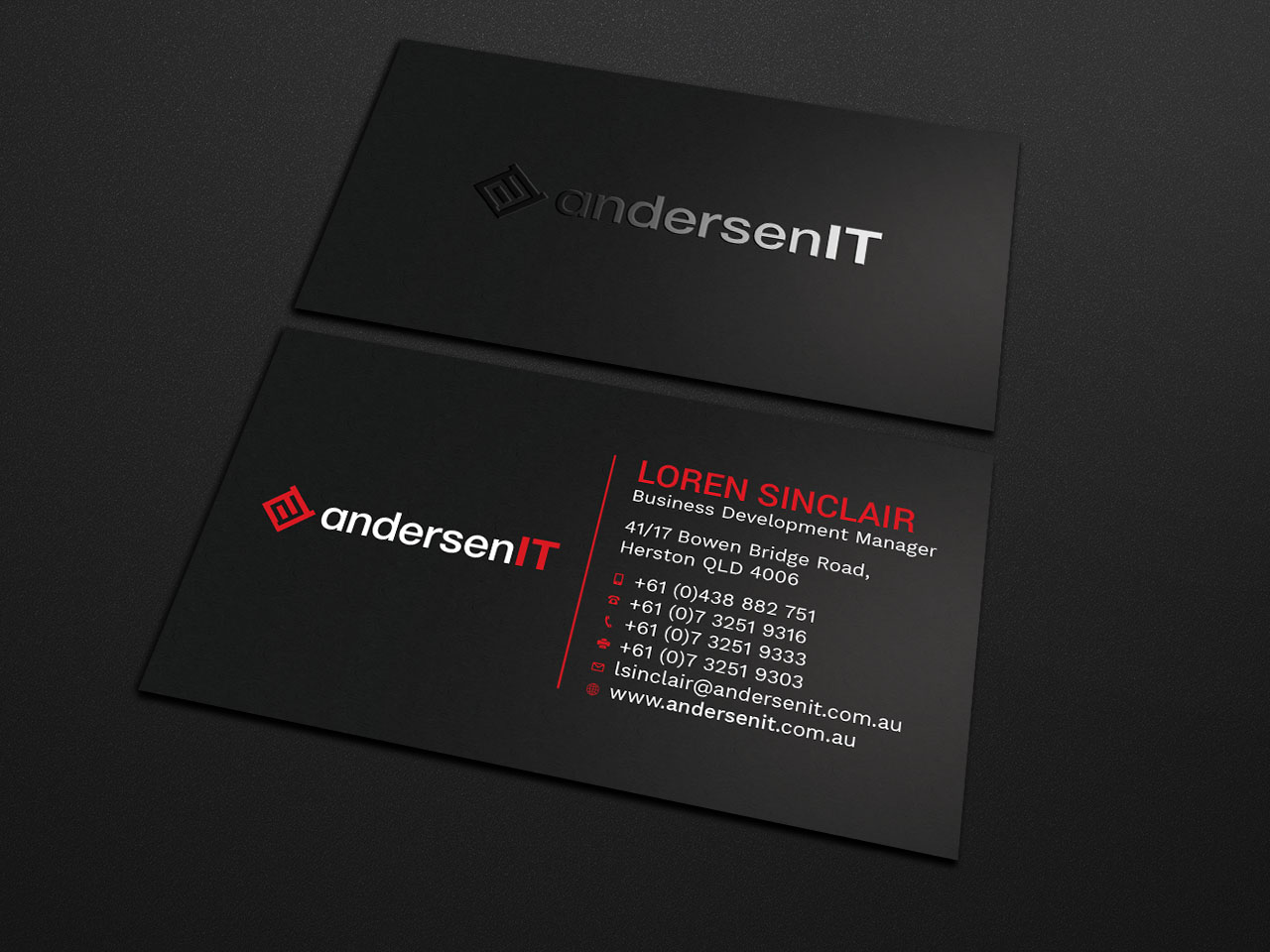 Business Card Design by Tripti Ranjan Gain for QFA | Design #18637797