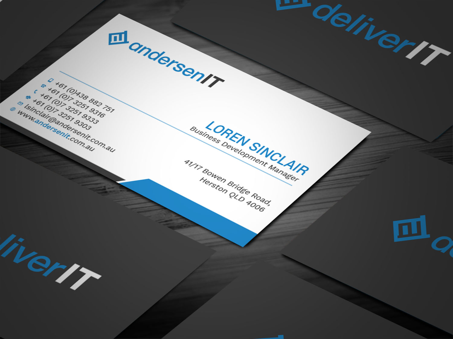 Business Card Design by Tripti Ranjan Gain for QFA | Design #18637821