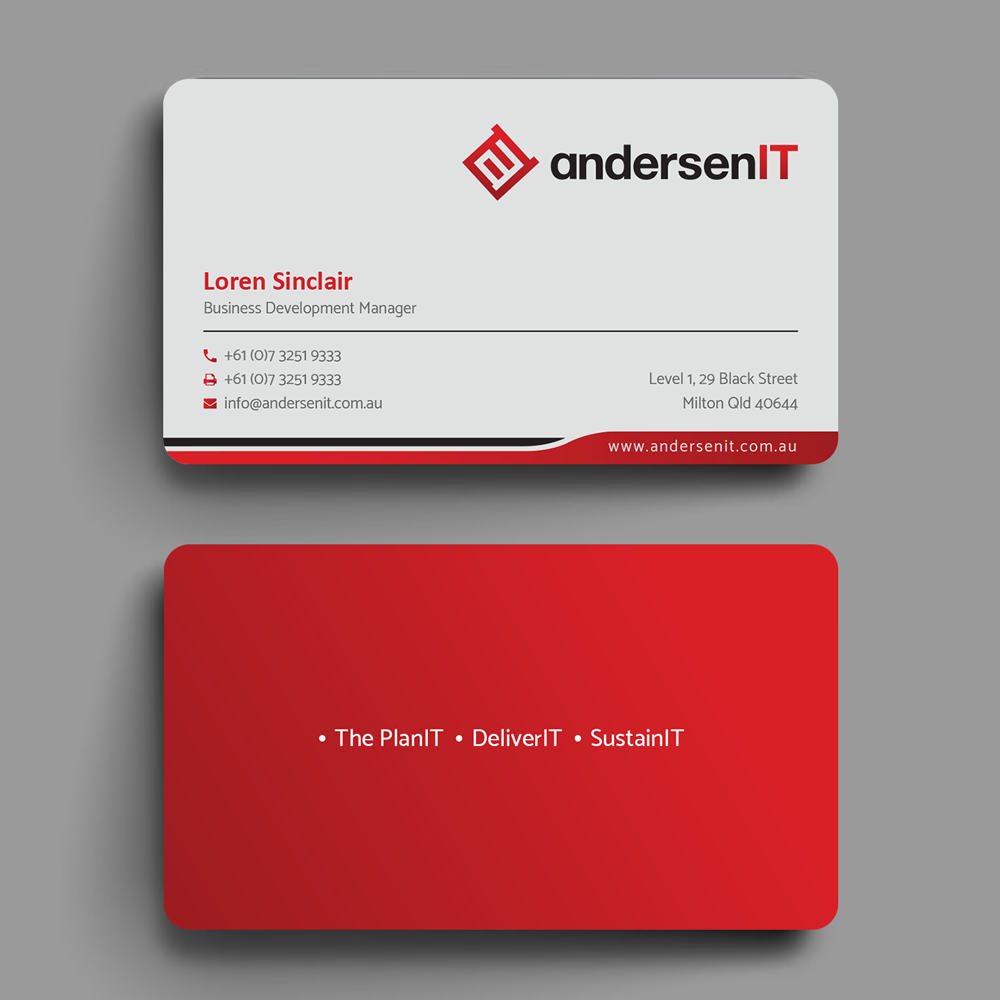 Business Card Design by alex_etel for QFA | Design #18655562