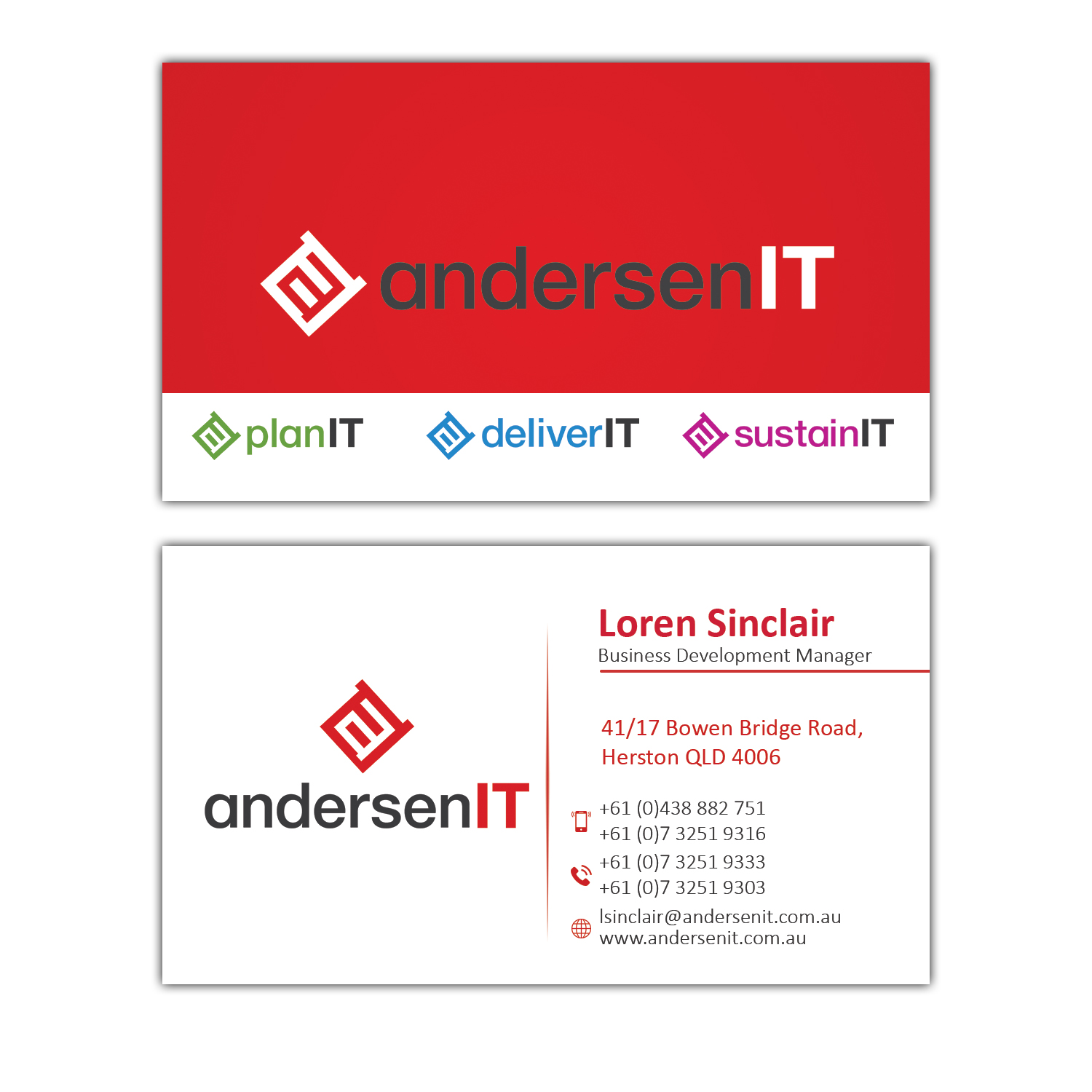 Business Card Design by sakil870 for QFA | Design #18678334
