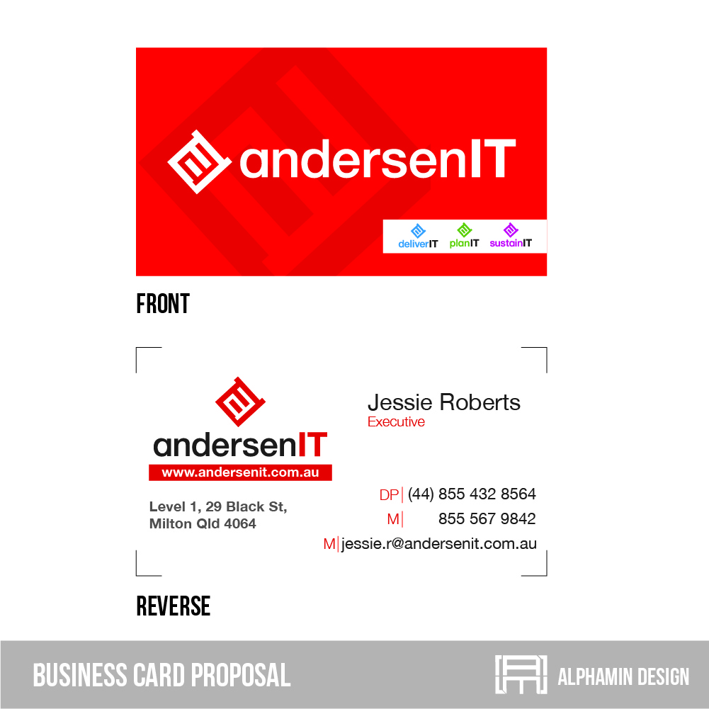 Business Card Design by AM Diseño for QFA | Design #18679124