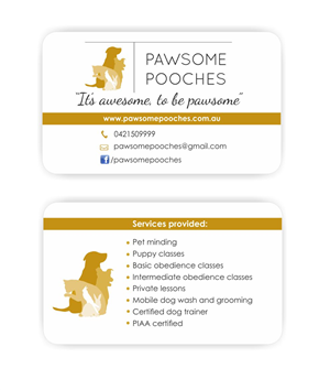 Business Card Design by IneseRo for this project | Design: #2828474