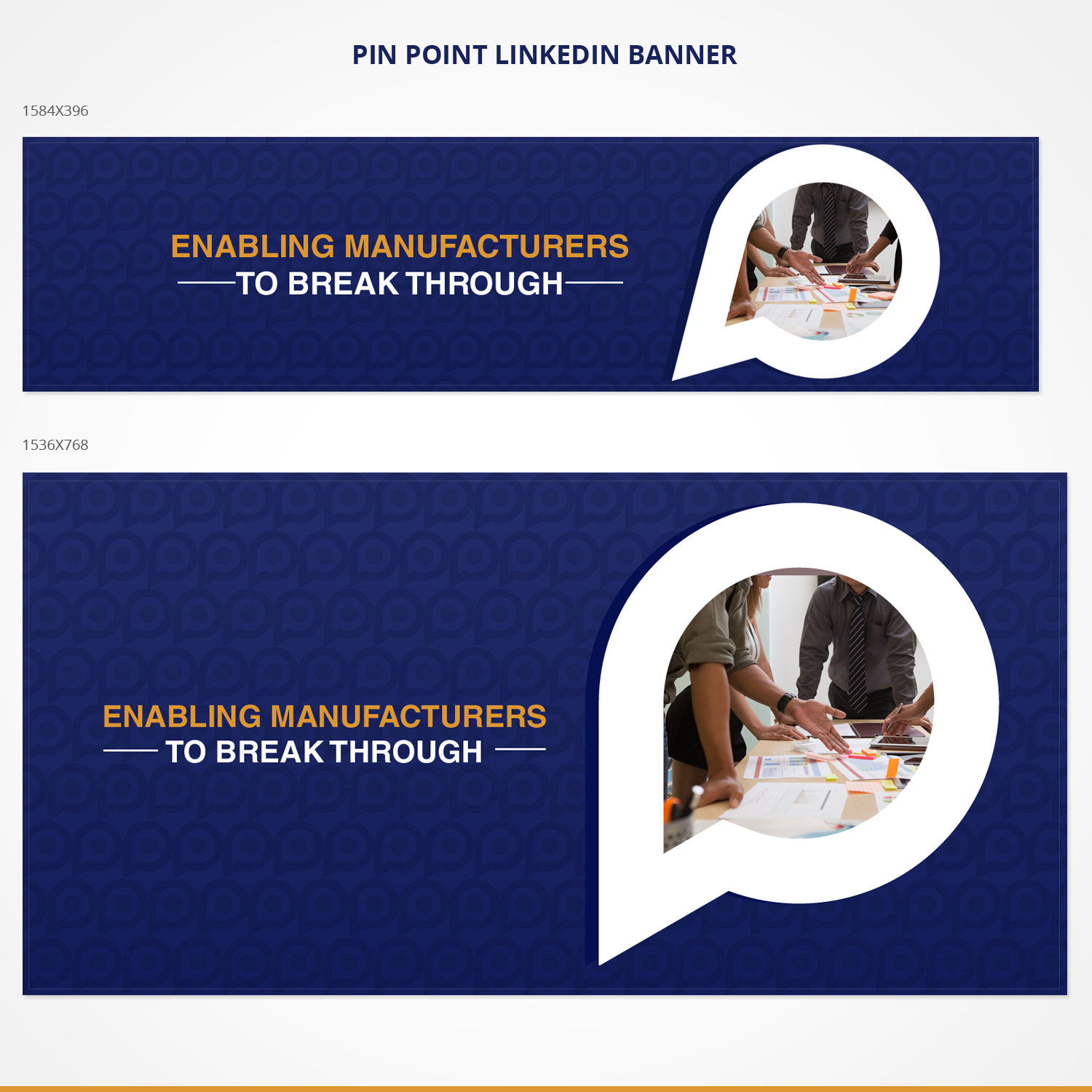 Banner Ad Design by Pd Work for Pinpoint Advisory | Design #18656505