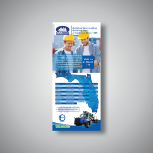Convention Program Ad for Roofing Distributor | Flyer Design by Fajr.