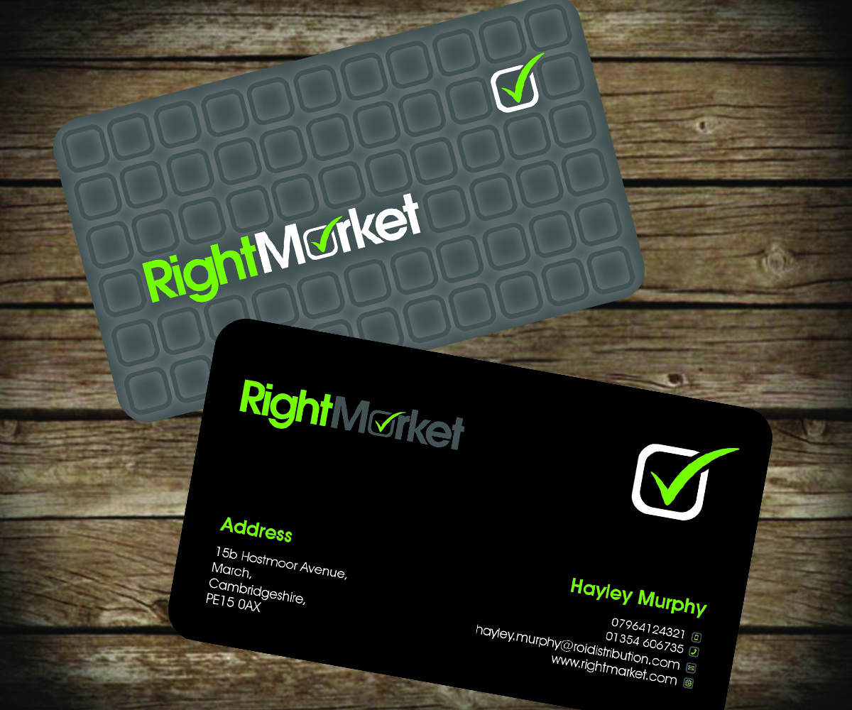 Business Card Design by Aaaron for this project | Design #2837262