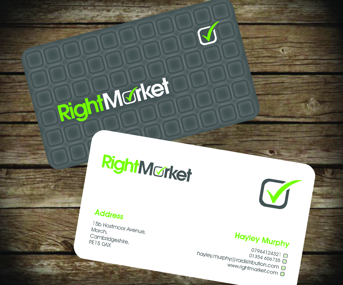 Business Card Design by Aaaron for this project | Design #2837293
