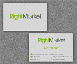 Visitenkarten-Design von Sarah Haroon für dieses Projekt | Design: #2836349