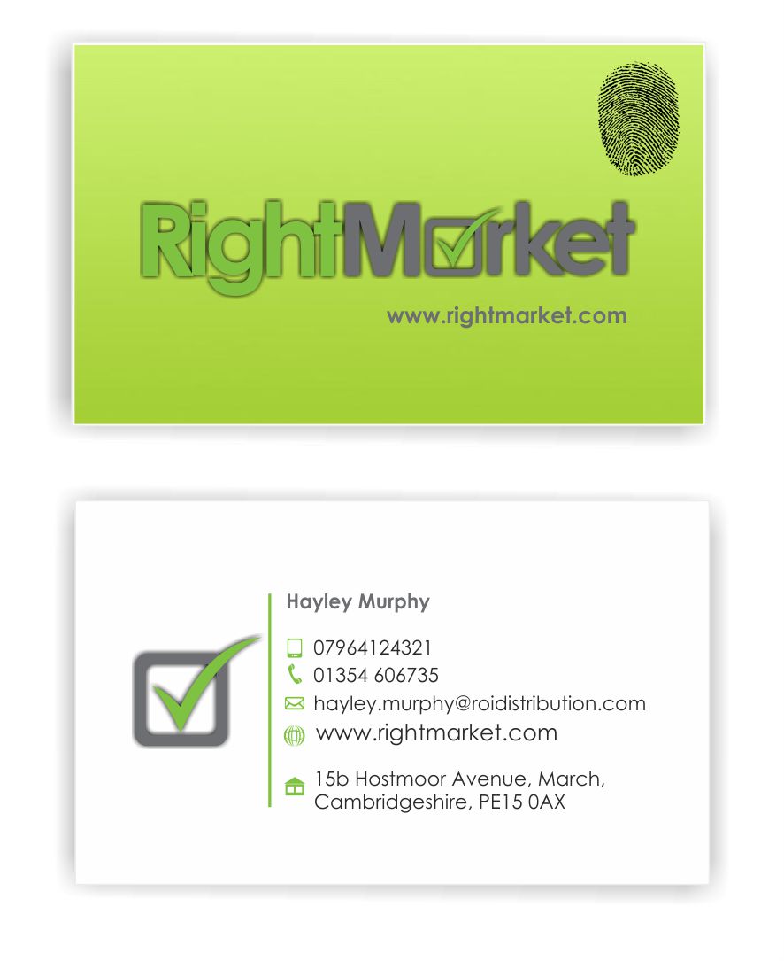 Business Card Design by IneseRo for this project | Design #2826100