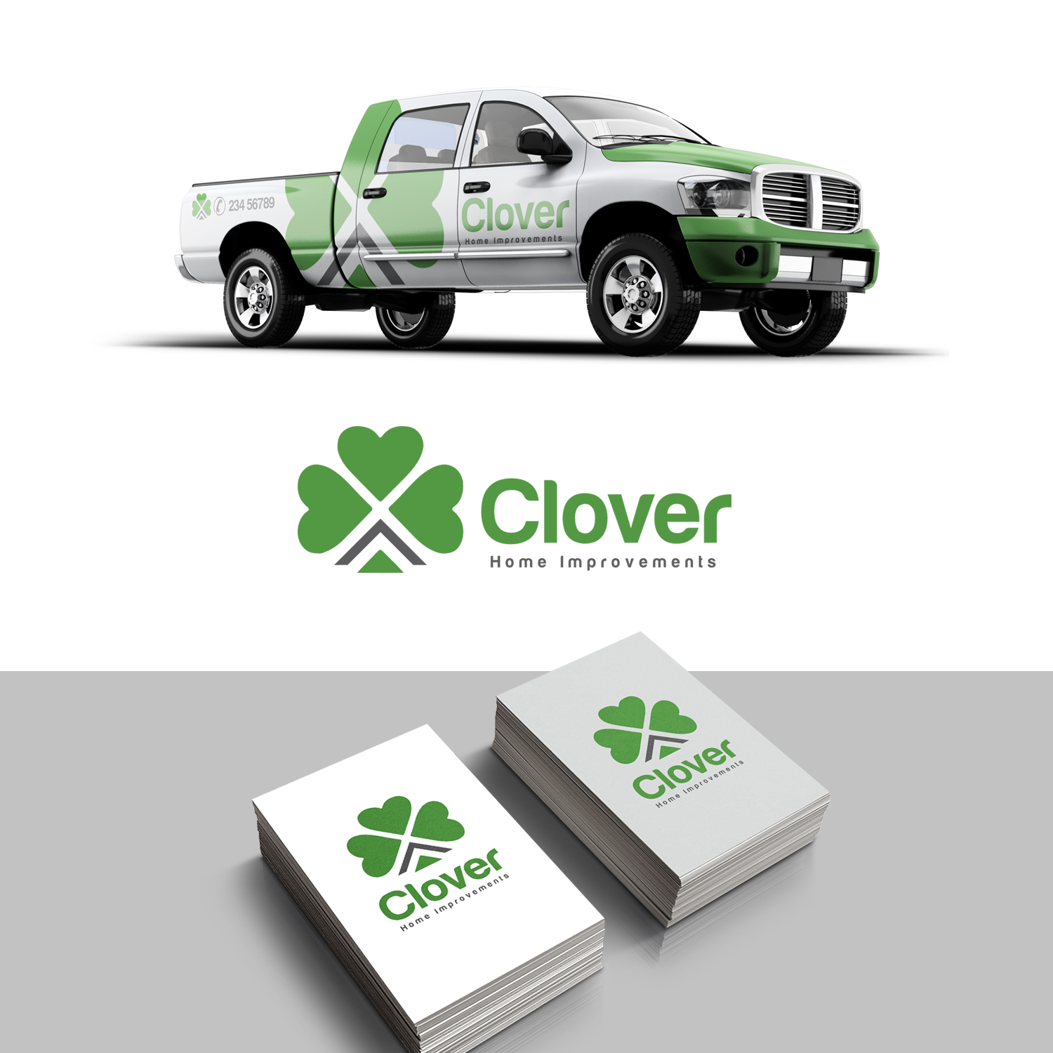 Logo Design by see why for Clover Home Improvement | Design #18650432