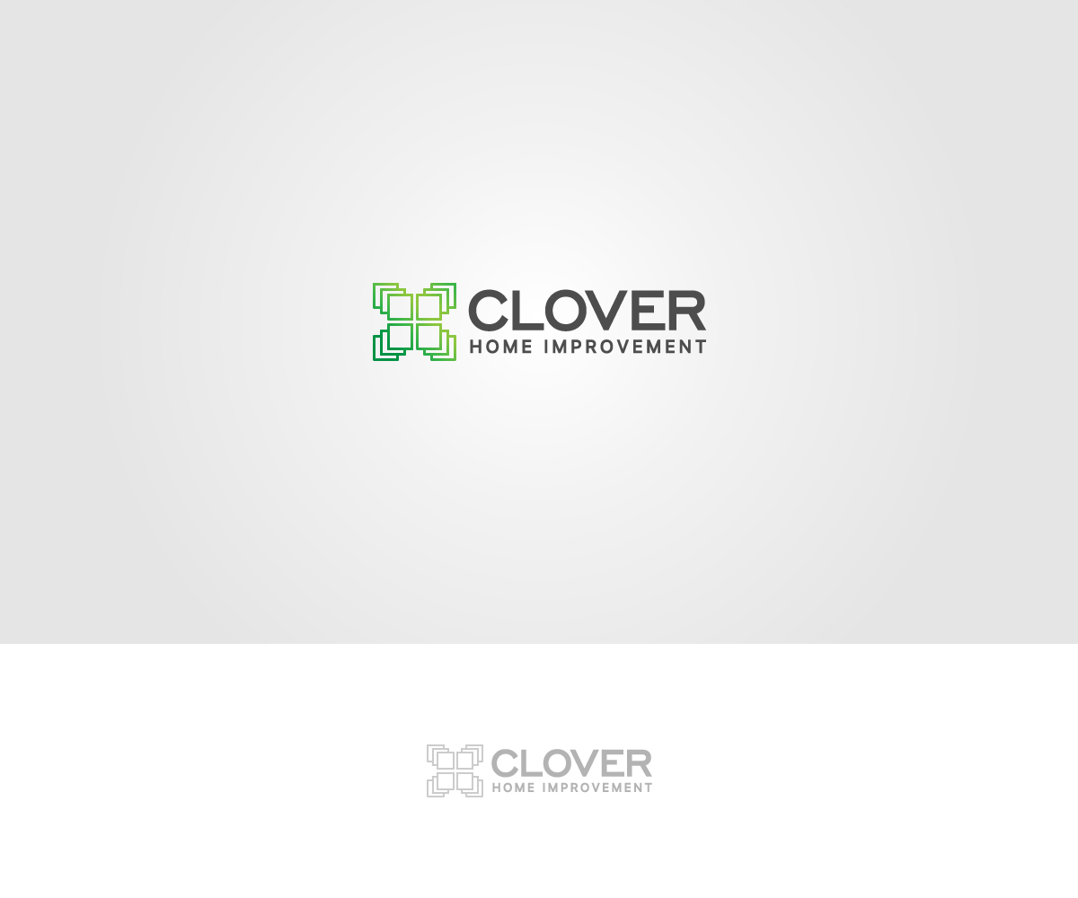 Bold, Modern Logo Design for CLOVER HOME IMPROVEMENT by aglaronde23