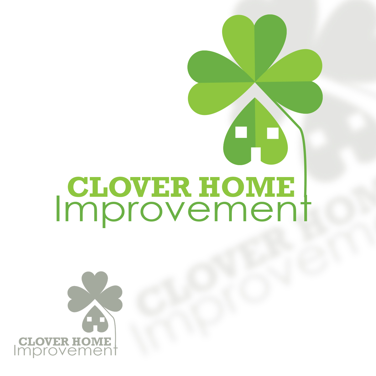 Logo Design by Gb designs for Clover Home Improvement | Design #18682157