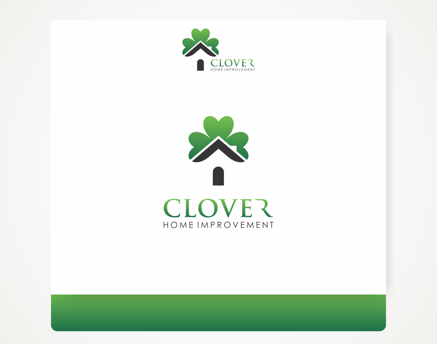 Logo Design by Savana for Clover Home Improvement | Design #18663175