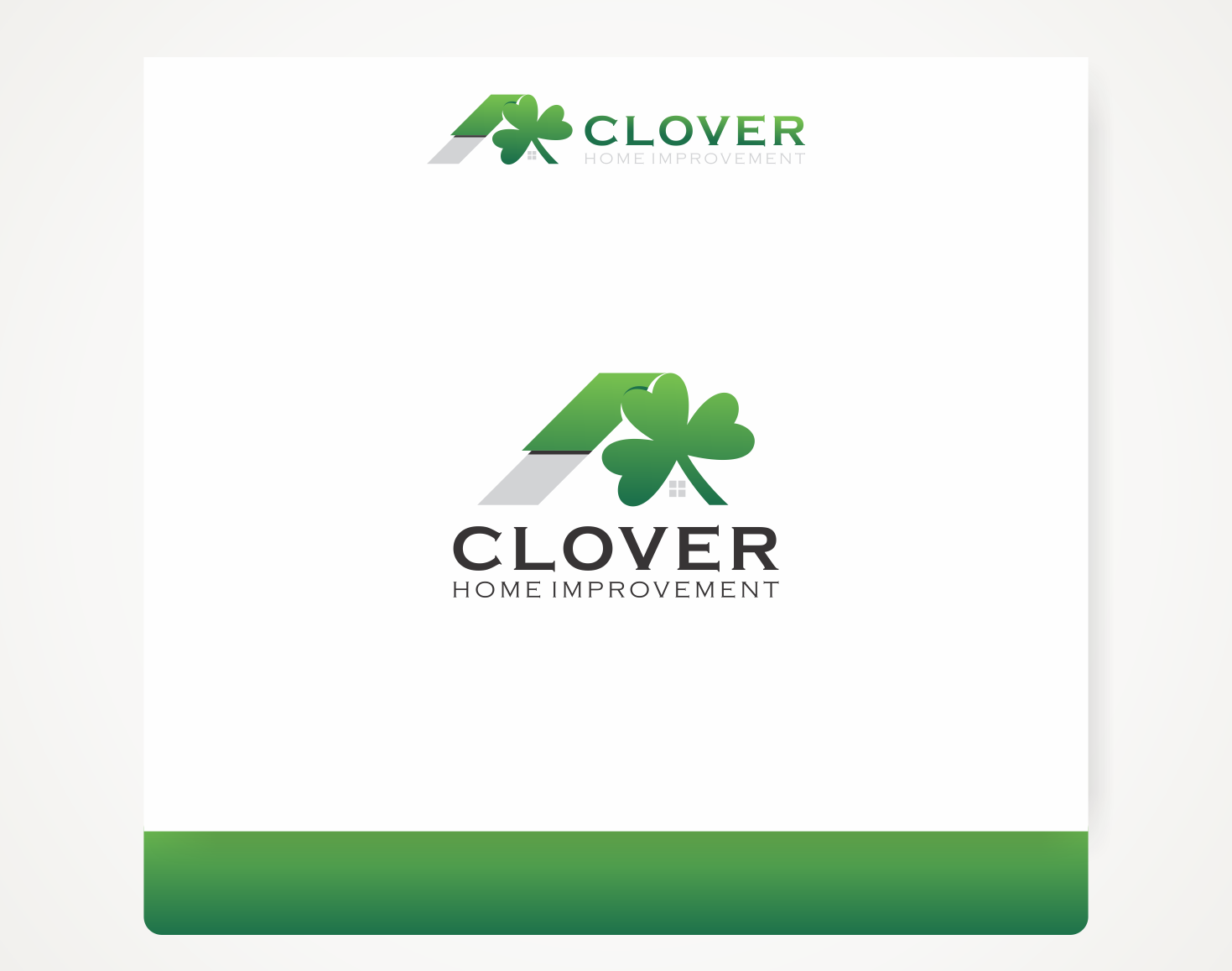 Logo Design by Savana for Clover Home Improvement | Design #18663176