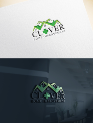 Logo Design by Deep Night for Clover Home Improvement | Design: #18645500