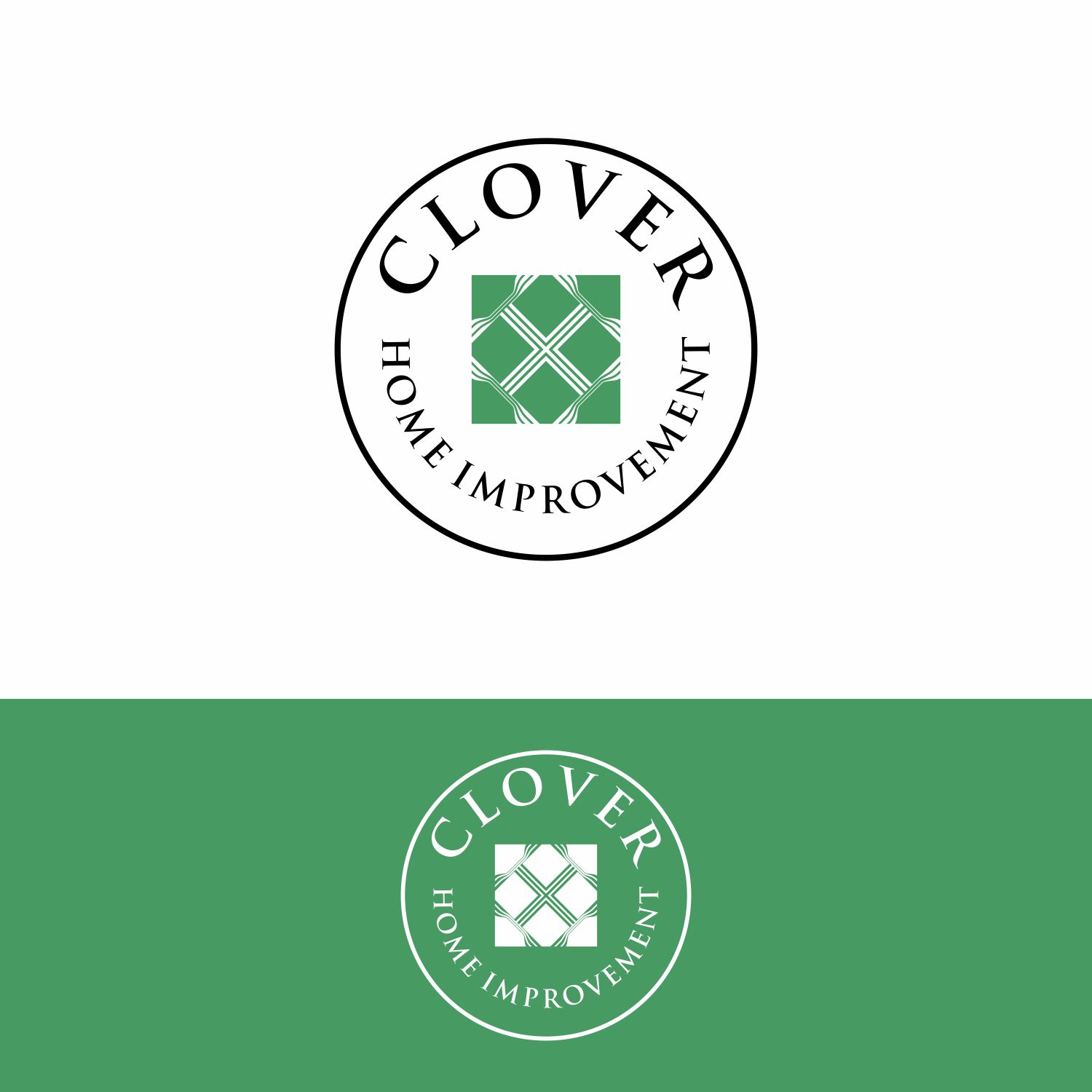 Design de Logo par pujiono 2 pour Clover Home Improvement | Design #18647632