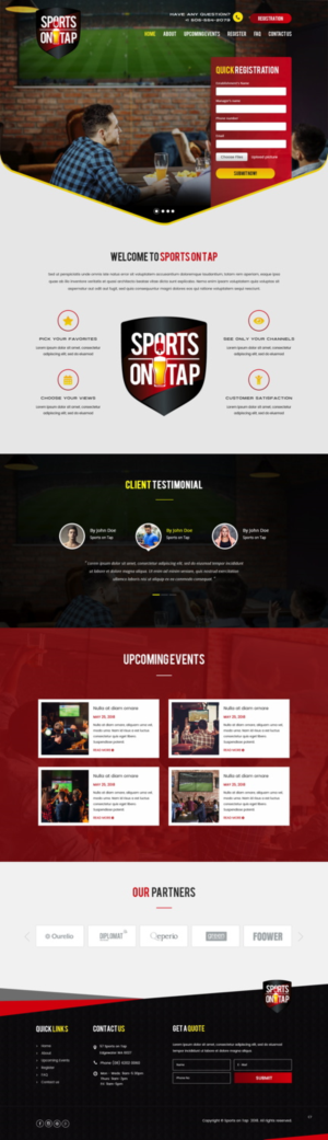Web Design by pb for this project | Design: #18746171