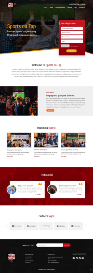 Web Design by pb for this project | Design: #18746172
